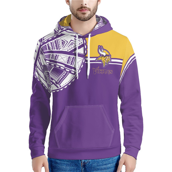 Men's Minnesota Vikings Purple Hoodie